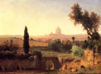 George Inness : St Peter's Rome